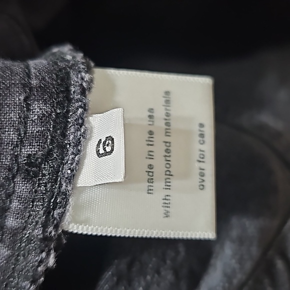 Rachel Comey Black Button Denim Jeans Size 6 - Picture 4 of 8